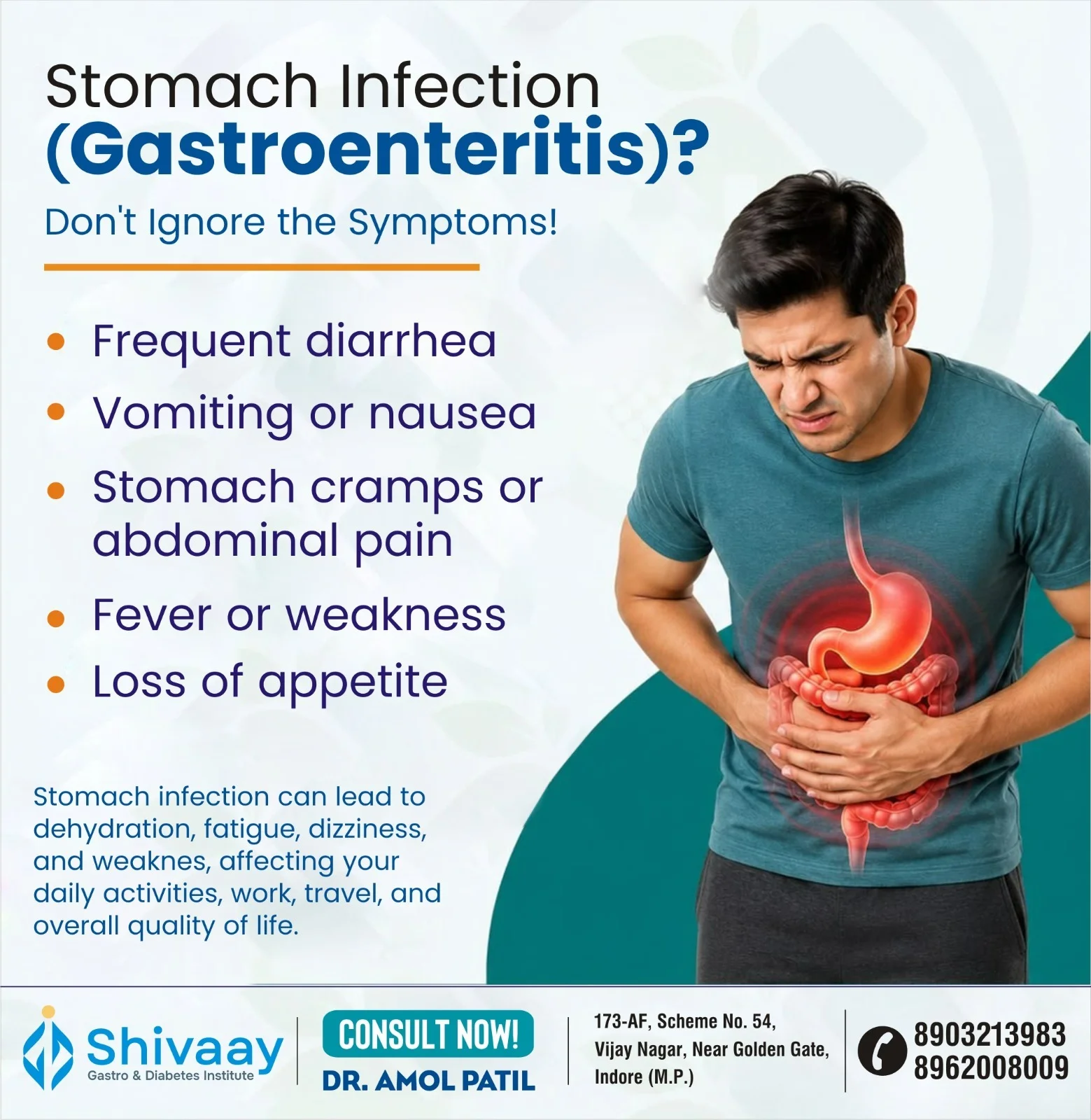 Stomach Infection Gastroenteritis Treatment in Indore